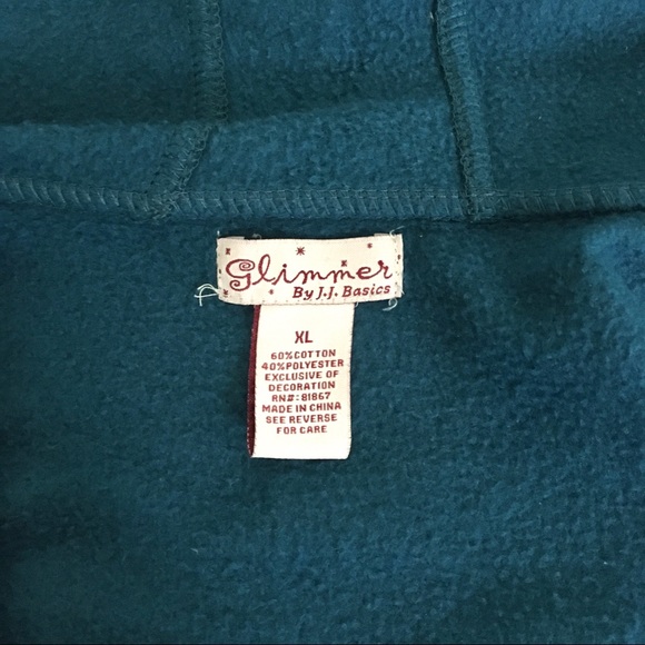 Blue plaid coat - Picture 4 of 4